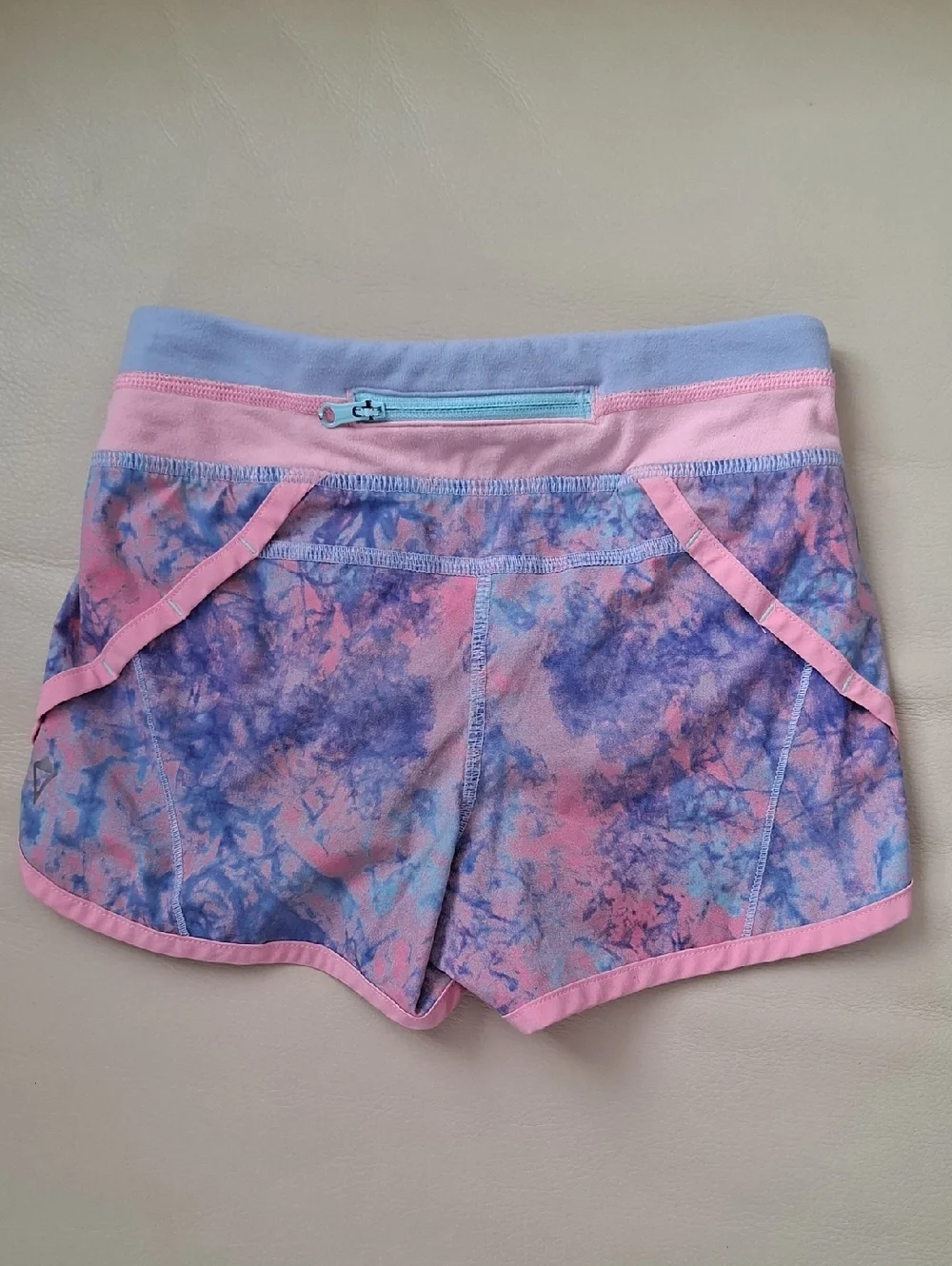 Ivivva Girl by Lululemon 🍋Relay Racer Short drawstring liner pocket size 4 - Picture 4 of 8